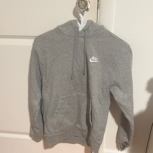 Nike Men's Gray Hoodie
